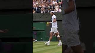 Simply sensational 🤯 Wimbledon Shorts Tennis [upl. by Nitsirc]