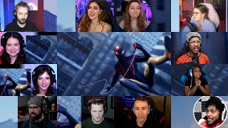 Spiderman Miles Morales Creates His Own Suit Reaction Mashup  Part  3 [upl. by Miki]