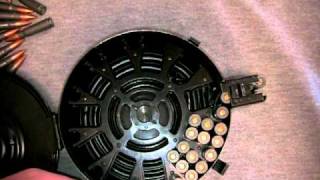 How the load a 75round Ak47 drum the RIGHT way [upl. by Fredenburg811]