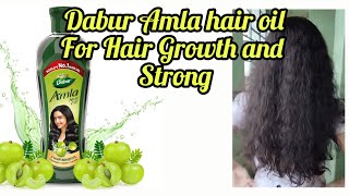 Dabur Amla Hair Oil Review Hair Growth amp Strong 💪 [upl. by Neral444]