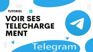 Comment voir ses telechargement sur telegram [upl. by Eidnalem125]