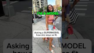 Asking a super model in nyc how she stays so fit workout nyc model muaythai [upl. by Omiseno]