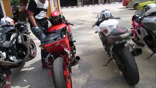 The Loudest exhaust of Naza BladeHyosung GT650R [upl. by Eatnuahc111]