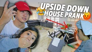 UPSIDE DOWN HOUSE PRANK ON PARENTS  Ranz and Niana [upl. by Stacie681]