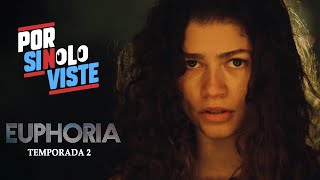 Por si no lo viste EUPHORIA Temporada 2  RESUMEN [upl. by Chappy]