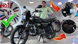 Finally Ye Hai Hero Splendor Plus Xtec 20 Ka Black Colour With 11 New Updates  splendor xtec 20 [upl. by Giglio488]