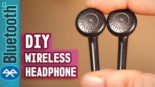 How to make your Headphone WirelessEven old Broken HeadphoneDIY Life Hack Tutorial [upl. by Neerihs665]