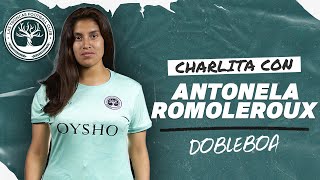 Charla con Antonela Romoleroux jugadora de Las Troncas FC en la Queens League Oysho [upl. by Etteve]