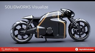 SOLIDWORKS Visualize  Lesson 1 [upl. by Arikahc]