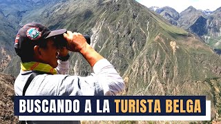 Turista Belga desaparece en el Cañón del Colca [upl. by Nnairrek]