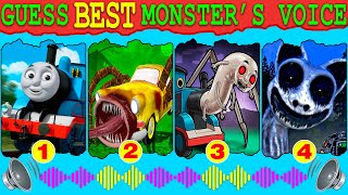 Guess Monster Voice Thomas The Train Car Eater Cursed Percy Zoonomaly Coffin Dance [upl. by Particia]