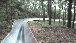 Alpine Slide POV East Lake Park Donghu China [upl. by Rubma]