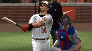 Baltimore Orioles vs Texas Rangers  ALDS 2023 Full Game 1 Highlights MLB The Show 23 Sim [upl. by Ecylahs]