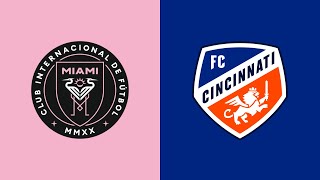 HIGHLIGHTS Inter Miami CF vs FC Cincinnati  October 7 2023 [upl. by Shing39]