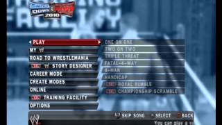 WWE Smackdown vs Raw 2010 Menu Music [upl. by Nafis]