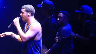 Drake on stage with Kendrick Lamar and ASAP Rocky [upl. by Aray]