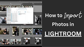 How to Create a New Catalog amp Import Images in Lightroom Classic [upl. by North626]