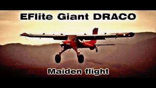 Eflite DRACO 20m Smart BNF Basic with AS3X and SAFE Select UNBOXING DETAILED ASSEMBLY [upl. by Ailaro]