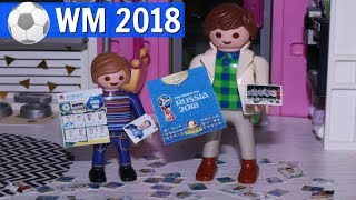 Playmobil film deutsch  WM 2018 Sammelfieber  Fussball Weltmeisterschaft [upl. by Nhor]