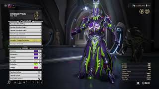 warframe HARROW PRIME 3rd skin fashionframe [upl. by Jd]