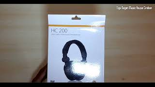 UNBOXING HEADPHONE HC 200 BEHRINGER [upl. by Assetnoc413]