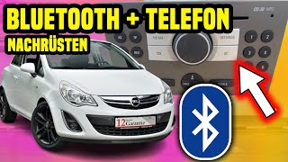 Opel Radio CD30 Mp3 Bluetooth nachrüsten [upl. by Ahseniuq]