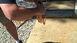 Prepper Tip Bending copper tubing with ICE [upl. by Bodkin692]