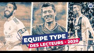 Léquipe type 2020 des lecteurs de Maxifoot [upl. by Benedix]