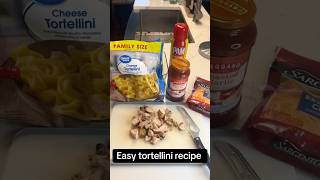 Easy inexpensive tortellini dinner easyrecipes recipe yummy lazyrecipes dinnerideas cooking [upl. by Shelton]