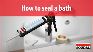 How to seal a bath [upl. by Steady]