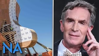 Bill Nye Not Impressed by the Creationism Museum Ark [upl. by Sutherlan]