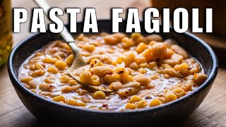 AUTHENTIC PASTA E FAGIOLI  Grandmas Recipe [upl. by Retnyw232]