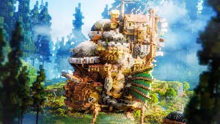 I recreated Howls Moving Castle in Minecraft [upl. by Pierrepont809]