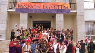 Pannon Egyetem Lipdub 2010  Rubber Puppet Kossuth utcán [upl. by Carlock]