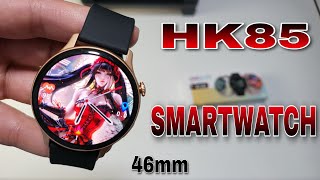 HK85 GORGEOUS AMOLED BUDGET SMARTWATCH 😍 [upl. by Ambler499]