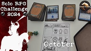 Solo RPG Challenge 2024 October Random Images  Cairn  Magic The Gathering [upl. by Aerdnak]