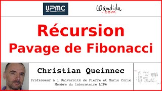 Récursion  Pavage de Fibonacci  Christian Queinnec [upl. by Kosel]