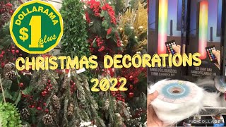 Must see  Dollarama CHRISTMAS Decorations 2022New Decor New Finds dollaramacanada dollarama [upl. by Desiree]