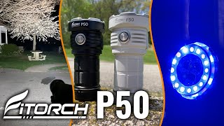 Fitorch P50 Searchlight Overview  10000 Lumens [upl. by Hploda]