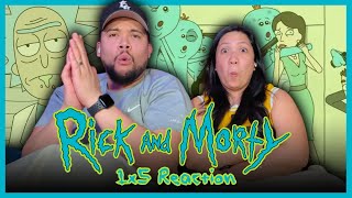 RICK AND MORTY  1x5 Reaction  Meeseeks and Destroy [upl. by Fabiano]