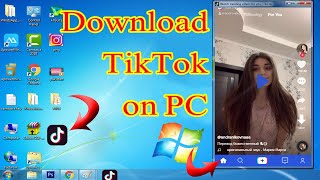 how to download tiktok on laptop pc [upl. by Hnahk]