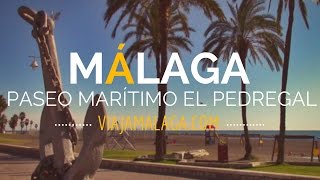 Paseo Marítimo el Pedregal Málaga  Viaja Málaga [upl. by Mariandi]