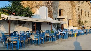 Tavernaouzeri vasiliko Chaniá A Traditional Greek Restaurant located at The Old Venetian Harbour [upl. by Lyns]