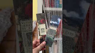 Brontë bookmarks restocked for victober Find them at milenasbookshopetsycom [upl. by Dorsy]