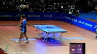 WANG HAO  JOO SE HYUK WORLD CUP 2011 TABLE TENNIS [upl. by Calista]