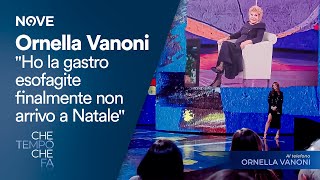 Ornella Vanoni quotHo la gastro esofagite finalmente non arrivo a Natalequot  Che tempo che fa [upl. by Saiff]