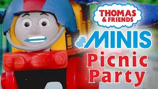 Hilarious Picnic Party with MINIS  Playing around with Thomas amp Friends  Thomas amp Friends [upl. by Bentlee]