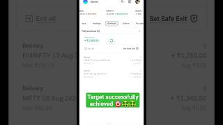 8 August total profit booking 3K 🤑🤑🤑 banknifty stockmarket nifty investment trader [upl. by Andrey]