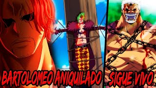 ONE PIECE 1126  ODA ES UN GENIO El YONKOU SHANKS Aniquila a los PIRATAS de BARTOLOMEO  Y LUFFY [upl. by Jaworski]