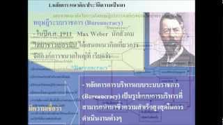 Max Weber  ทฤษฎีระบบราชการ quotBureaucracyquot [upl. by Guild]